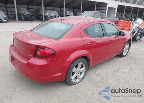 2013 Dodge Avenger Sxt from USA, damaged, VIN 1C3CDZCB8DN680570